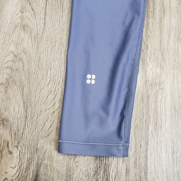 Sweaty‎ Betty 7/8 Length Purple Reflective Detail Women's XS Leggings Tights - Picture 7 of 7